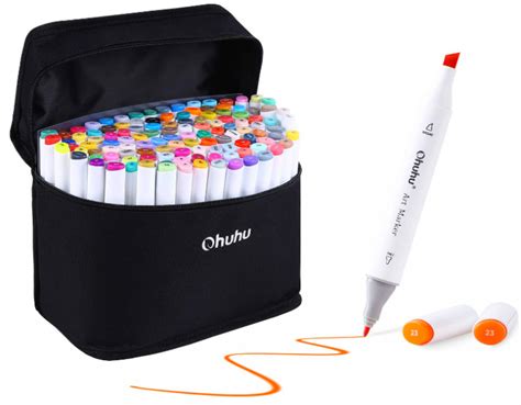 Review Of Ohuhu Colored Marker Sets Update 2021 At Wowpencils