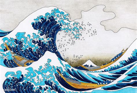 The Great Wave Of Kanagawa The Great Wave Off Kanagawa Hd Wallpaper