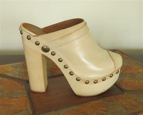 Chanel Clogs Cute Shoes Heels High Heel Sandals Platform Aesthetic