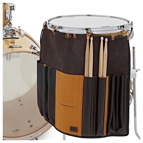Whd Leather Drum Stick Bag With Canvas Carry Bag At Gear4music
