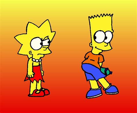 Bart And Lisa Simpson D By Jazz102 On Deviantart