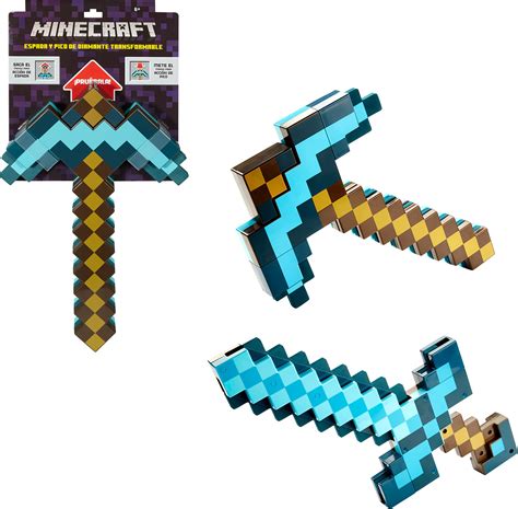 Buy Mattel Minecraft Toys And Pickaxe Minecraft Game Transforming Kid