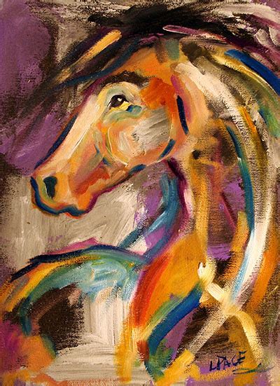 Pony Daze Horse Paintings By Texas Artist Laurie Pace