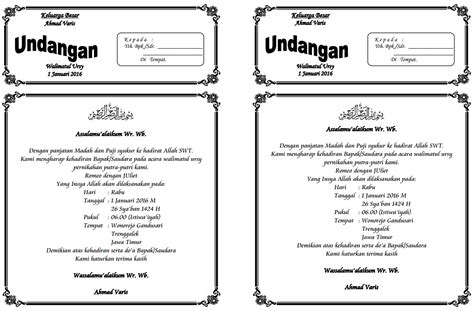 Contoh surat wakil untuk ambik geran atau sebagainya.full description. Contoh Surat Walimatul Khitan