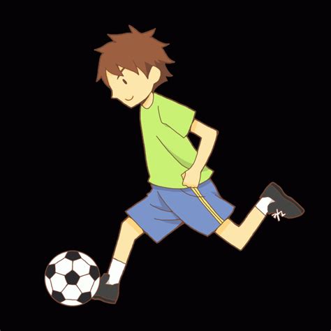 サッカー少年 | 無料イラスト素材｜素材ラボ
