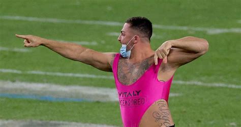 The Super Bowl Streaker Has Been Identified Side Action