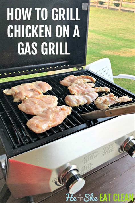 This simple grilled chicken breast dish can be served with grilled vegetables or diced and used in a salad. How to Grill Chicken on a Gas Grill