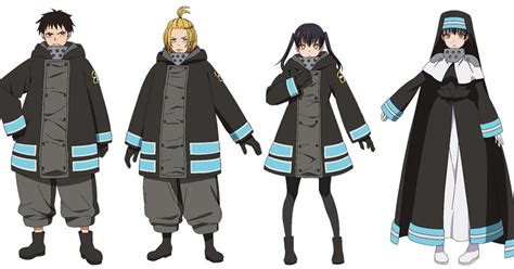 Fire Force Season 2 Shares New Character Designs