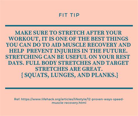 Thursdays Fit Tip Exercise Routines Should Include Stretching For A