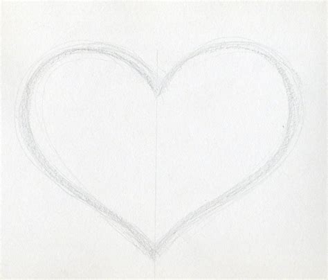 Pencil sketch love heart easy love drawings drawing love imagessketchteen drawings photo pencil sketch love heart easy love drawings drawing love cute love art drawings little for a letter couple step in pencil by. Learn To Draw A Heart. Very Inspiring.
