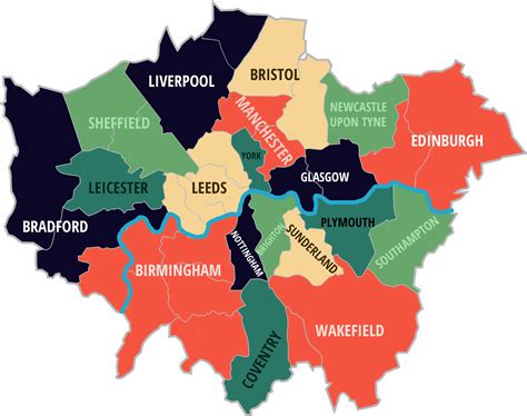 5 Maps That Quantify Exactly How Rammed London Is Vivid Maps