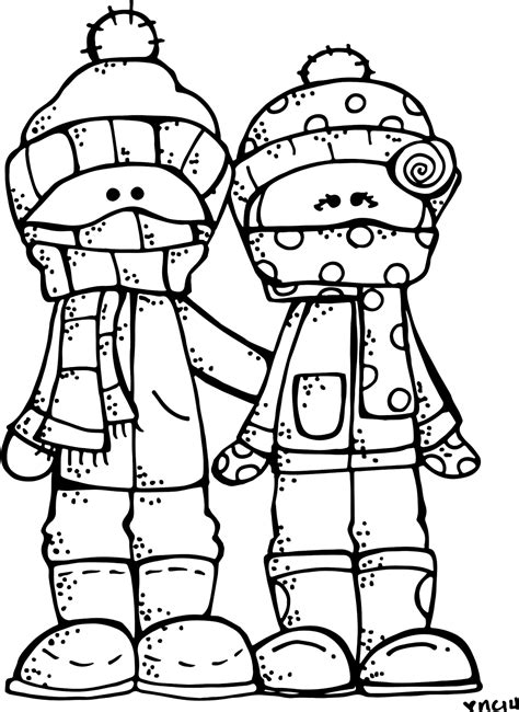 Cold Weather Coloring Pages At Free Printable