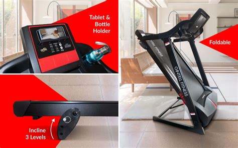 This treadmill is lightweight, compact, and can be folded. GINTELL SMARTTREK TREADMILL