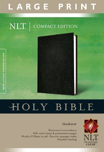 Bibles At Cost Compact Edition Bible Nlt Large Print Hardcover