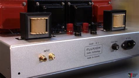 Fluxion B B Se Dual Mono Tube Amplifier Watts Ch Thd
