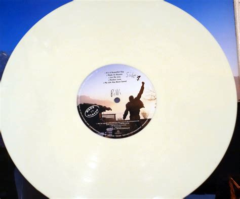 Queen ‎ Made In Heaven 1995 Ivory Vinyl Uk Pressing Voluptuous