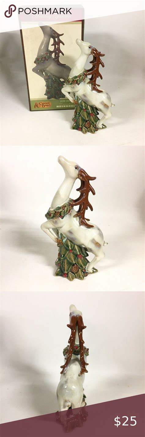 We're bringing the joyful sounds of christmas to your home with carrie underwood and runaway june's holiday rendition of o holy night. Cracker Barrel Decorative Ceramic Reindeer Holiday in 2020 | Ceramic decor, Holiday decor ...