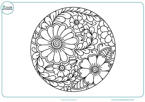 Dibujos de Flores para Colorear 【Bonitas y Fáciles de Pintar】