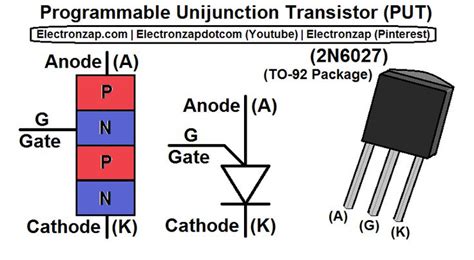 Programmable Unijunction Transistor Put Diagram Electronics