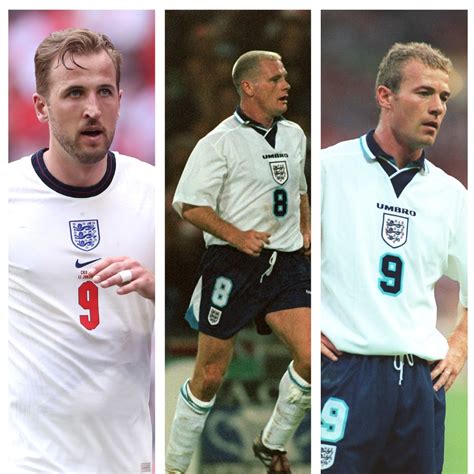 Englands Combined Xi From Euro 96 And Euro 2020 Squads Gascoigne Shearer Kane Planetsport