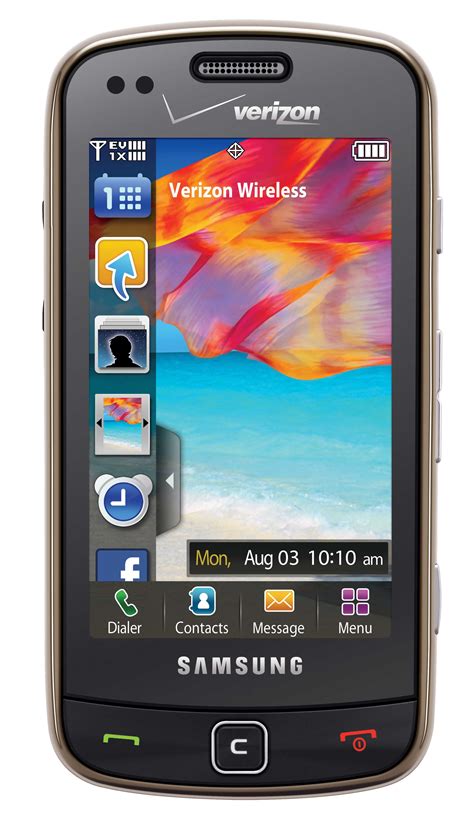 Samsungs Newest Amoled Messaging Phone Comes To Verizon Pcworld
