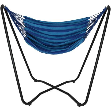 Up the cozy factor in your house in style with an indoor hammock, swing, or hanging chair. Sunnydaze Decor 5 ft. Fabric Hanging Hammock Chair Swing ...