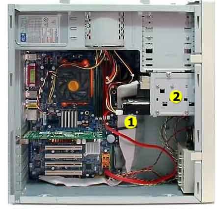 Or take laptop to a local computer shop and pay $$$ to replace the hard drive. Data-R-Us.com: How to Remove Hard Disk from Desktop Computer