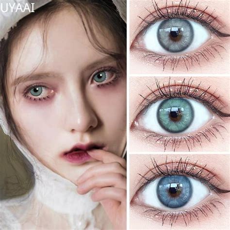 Buy Uyaai 2pcs Vienna Series Yearly Colored Lenses Beauty Color Lens