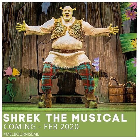 Shrek The Musical Is Coming To Melbourne Let Your Freak Flags Fly Tag