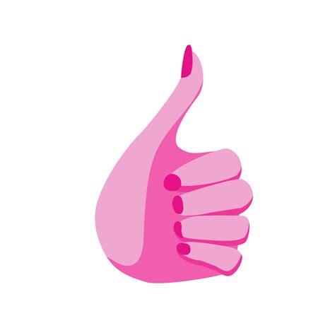 Pink Thumps Up Sticker By Glow By Dm For Ios And Android Giphy