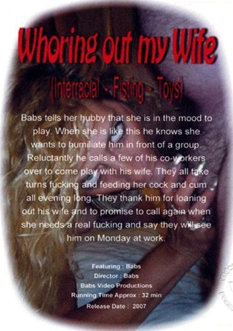 Whoring Out My Wife 2007 Babs Video Productions Adult Dvd Empire