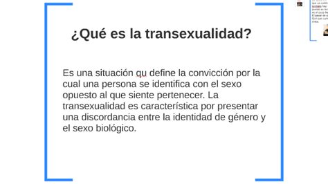 ¿qué Es La Transexualidad By Carlota Castelló García On Prezi