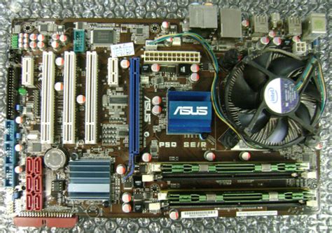 Asus P5q Ser Lga775 Socket Intel Motherboard 233ghz Cpu 4gb Ampo