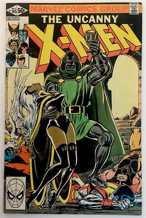 Uncanny X Men 145 Dr Doom Appearance Brooklyn Comic Shop