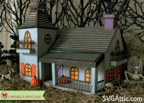 Download SDS Haunted House 2017 3D paper crafting files #svg # ...