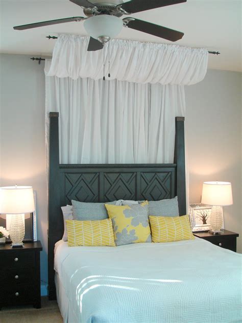 Head over to the one kings lane style blog to see how to turn any bed into a canopy bed! Dwellings By DeVore: Easy Canopy | Bedroom diy, Canopy bed ...