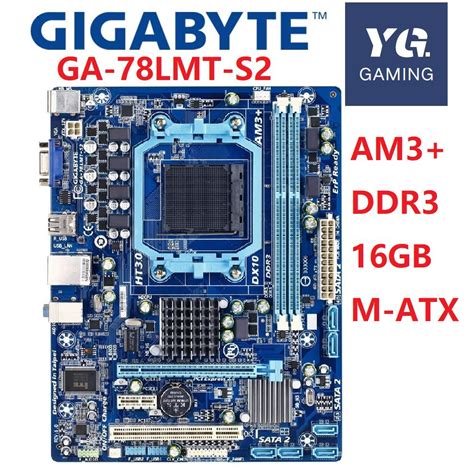 Gigabyte Ga 78lmt S2 Desktop Motherboard 760g Socket Am3 Ddr3 16g