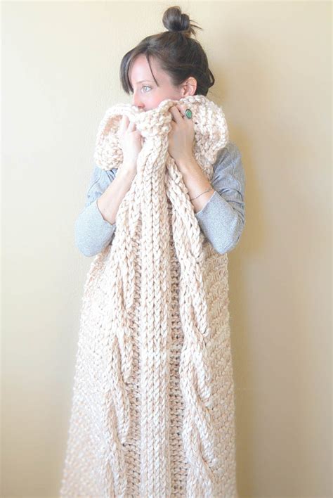 Cable Knit Throw Pattern Free Knitting Patterns