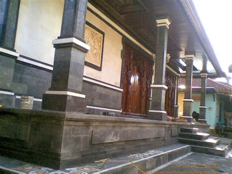 Rumah minimalis bali green - Spesialis Batu Alam Bali