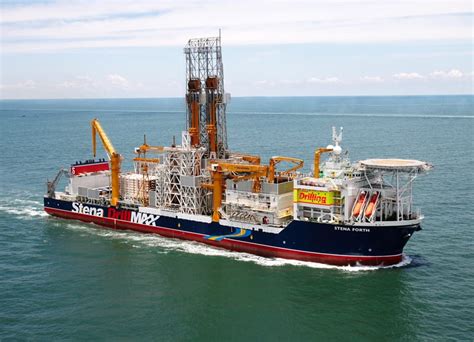 Some 750 liters of light fuel oil has leaked. Eco Atlantic contracts Stena Forth for Guyana drill ...