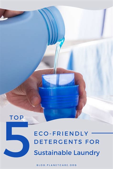Top 5 Eco Friendly Detergents For Sustainable Laundry That Work In