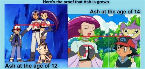 Ashs Age In Each Series In 2020 Pokemon Funny Cute Pokemon Pokemon