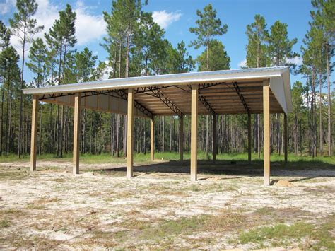 Photos Pole Barn Kits Florida Metal Trusses Backwood Buildings