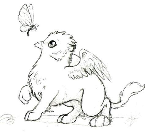 Want to be notified when more mythical creatures images are added to karen's whimsy? Mythical Creature Drawing at GetDrawings | Free download