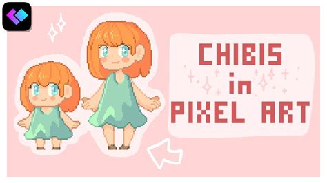 How To Draw Pixel Art Anime Chibis 1010 Very Cute Will Impress Your