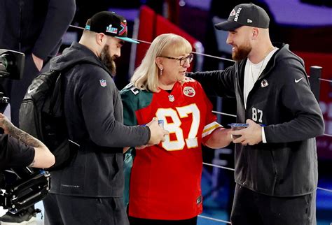 Donna Kelce Discusses Jason and Travis' Post-Retirement Careers | Us Weekly