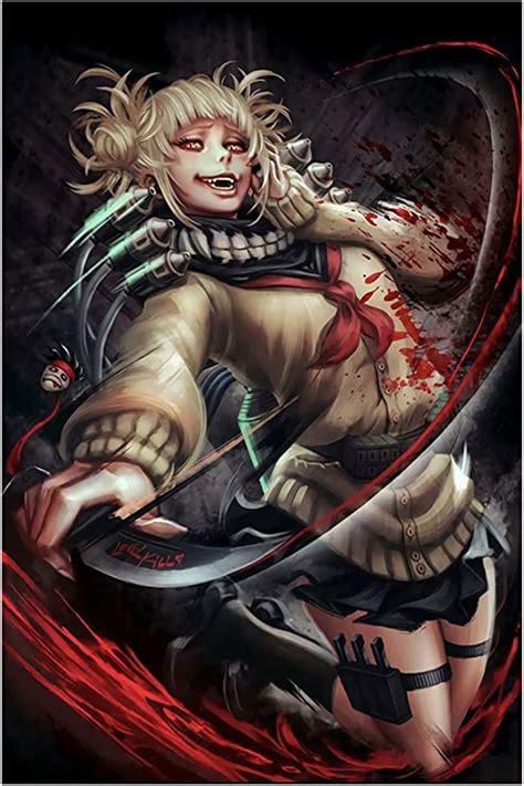 Ukeclvd My Hero Academia Poster Himiko Toga Japan Manga Mha