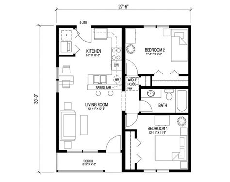 Philippine Bungalow House Floor Plans Floorplans Click