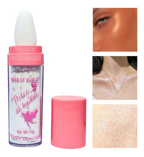 Iluminador Polvo De Hadas Glitter Para Rostro Y Cuerpo 1pz Meses Sin