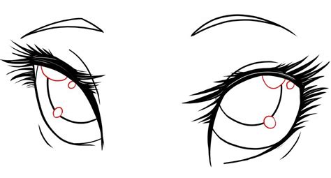 How To Draw Anime Female Eyes Step By Step Beginners